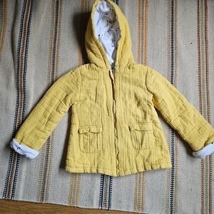 Tucker + Tate Yellow Quilted Kids Jacket